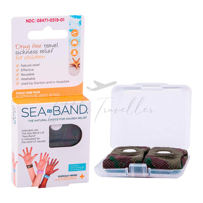 Sea-Band Wristband,Anti-Nausea Acupressure (1 Pair / Child)