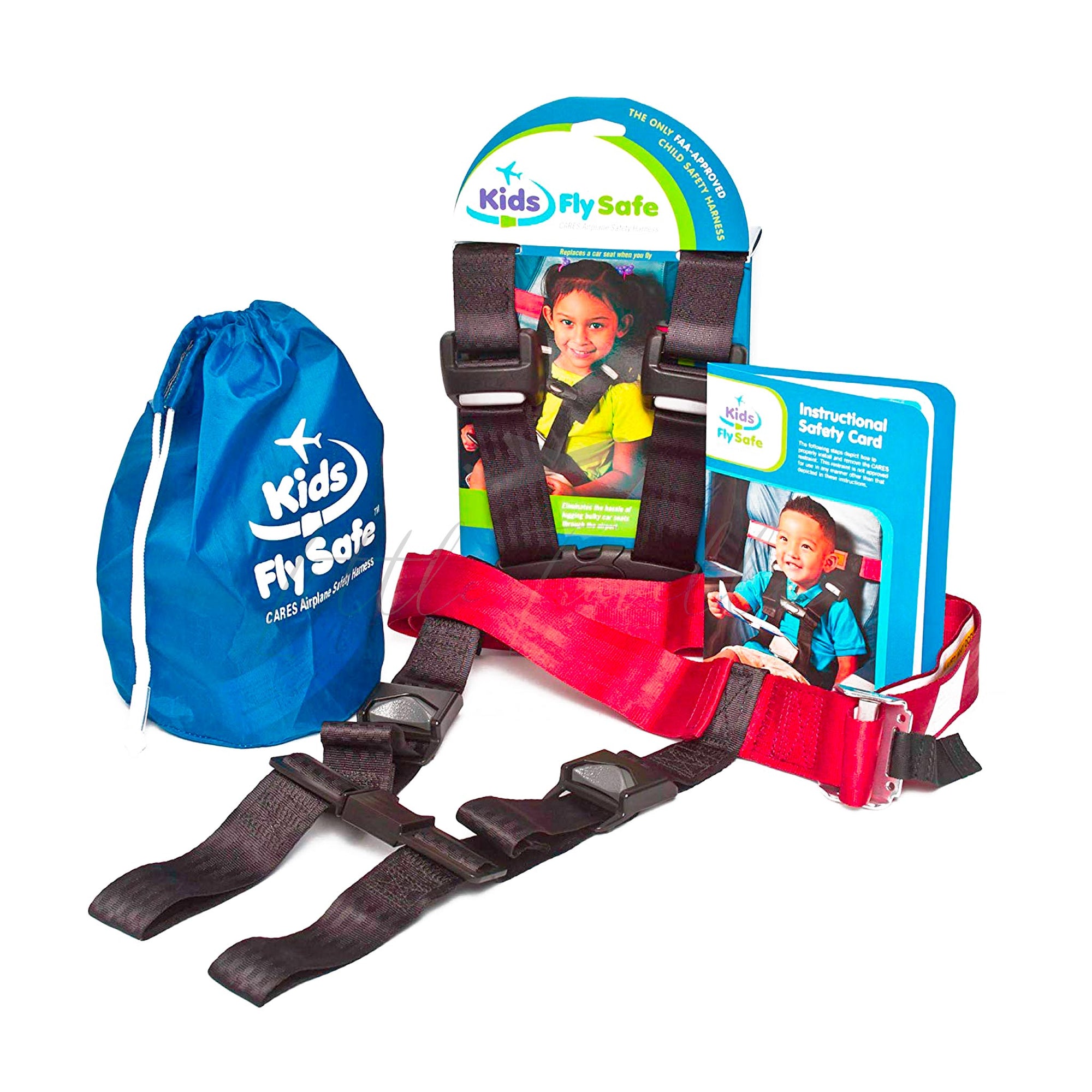 AmSafe CARES Kids Fly Safe Airplane Seat Harness for Children