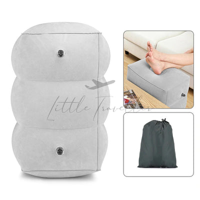 Inflatable Foot Rest / Travel Bed Pillow
